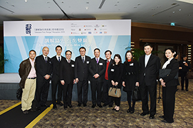 The Secretary for Justice, Mr Rimsky Yuen, SC with mediation stakeholders.