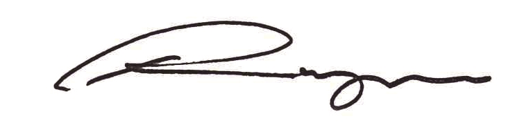 Signature of Secretary for Justice