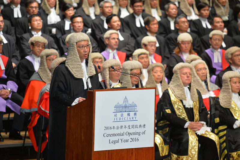 Secretary for Justice speaks at Ceremonial Opening of the Legal Year 2016