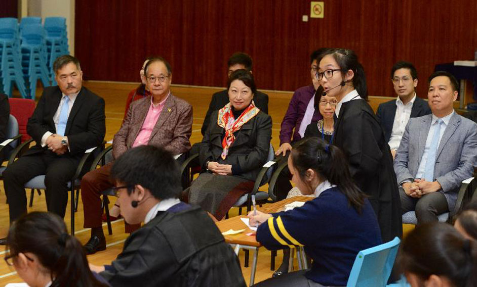 Secretary for Justice visits Sai Kung District