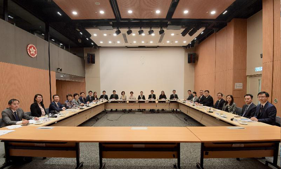 首次粵港澳大灣區法律部門聯席會議在香港舉行