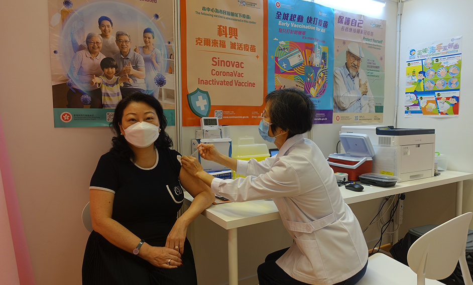SJ receives third dose of COVID-19 vaccine