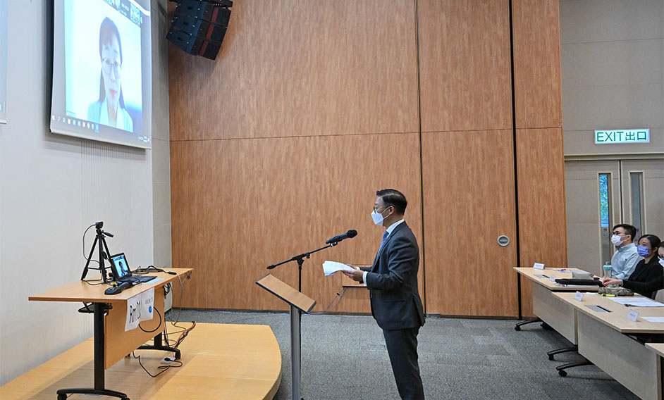 DSJ speaks at opening ceremony of “The Fundamental Principles of Chinese Law”