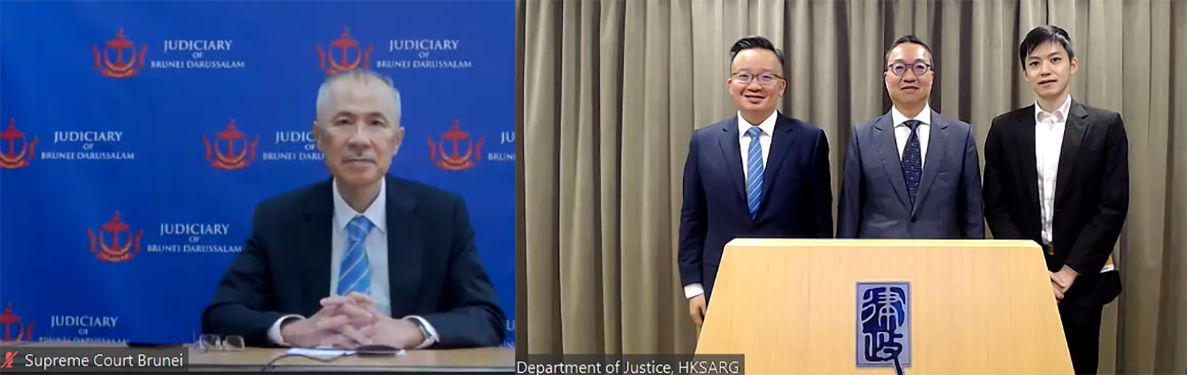 Online seminar co-organised by AALCO Hong Kong Regional Arbitration Centre and eBRAM International Online Dispute Resolution Centre held today