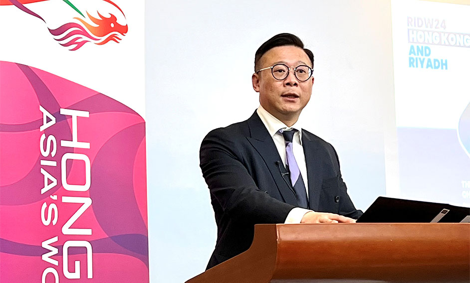 律政司副司長在利雅得國際爭議解決周「香港與利雅得：為『一帶一路』企業提供法律和爭議解決服務」專題活動午餐會致辭
