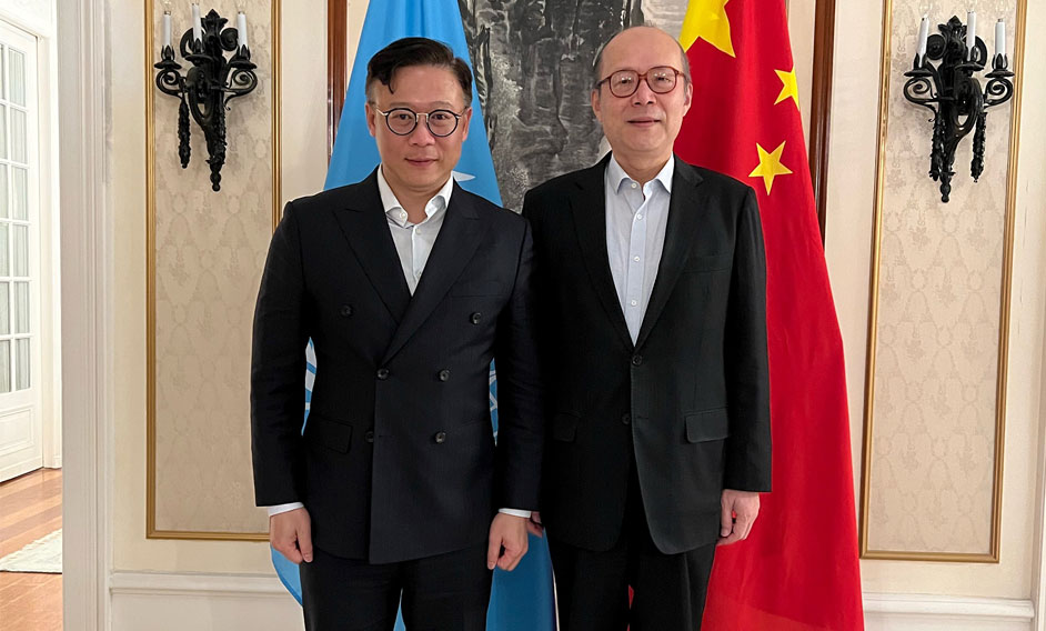 律政司副司長結束瑞士之行