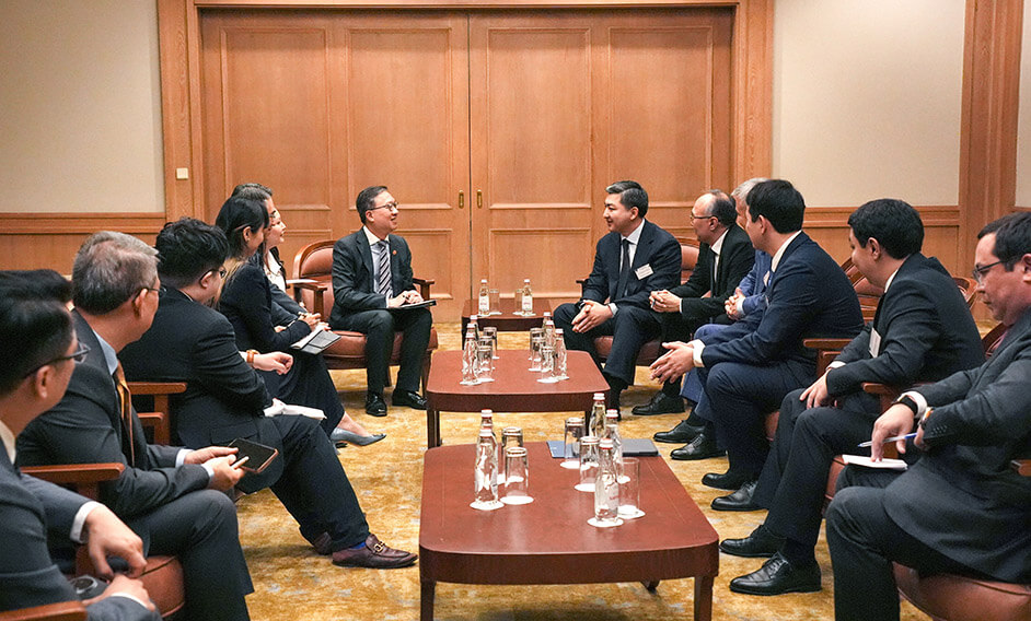 SJ leads cross-professional delegation to promote Hong Kong legal and dispute resolution services in Kazakhstan