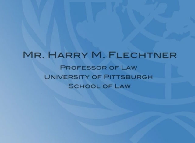 CISG Lecture II: Issues Covered and Key Substantive Provisions, Professor Harry M. Flechtner