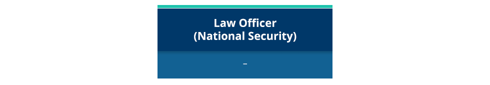 Law Officer (National Security)
