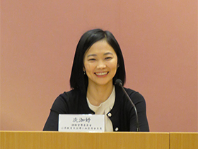 Ms. Jody Sin moderates Part II of the Panel Discussion